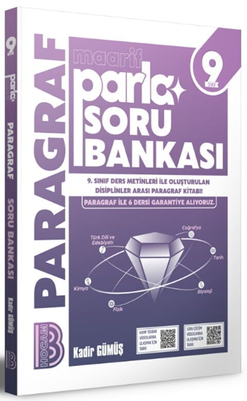 Benim Hocam 9. Sınıf Parla Paragraf Maarif Soru Bankası