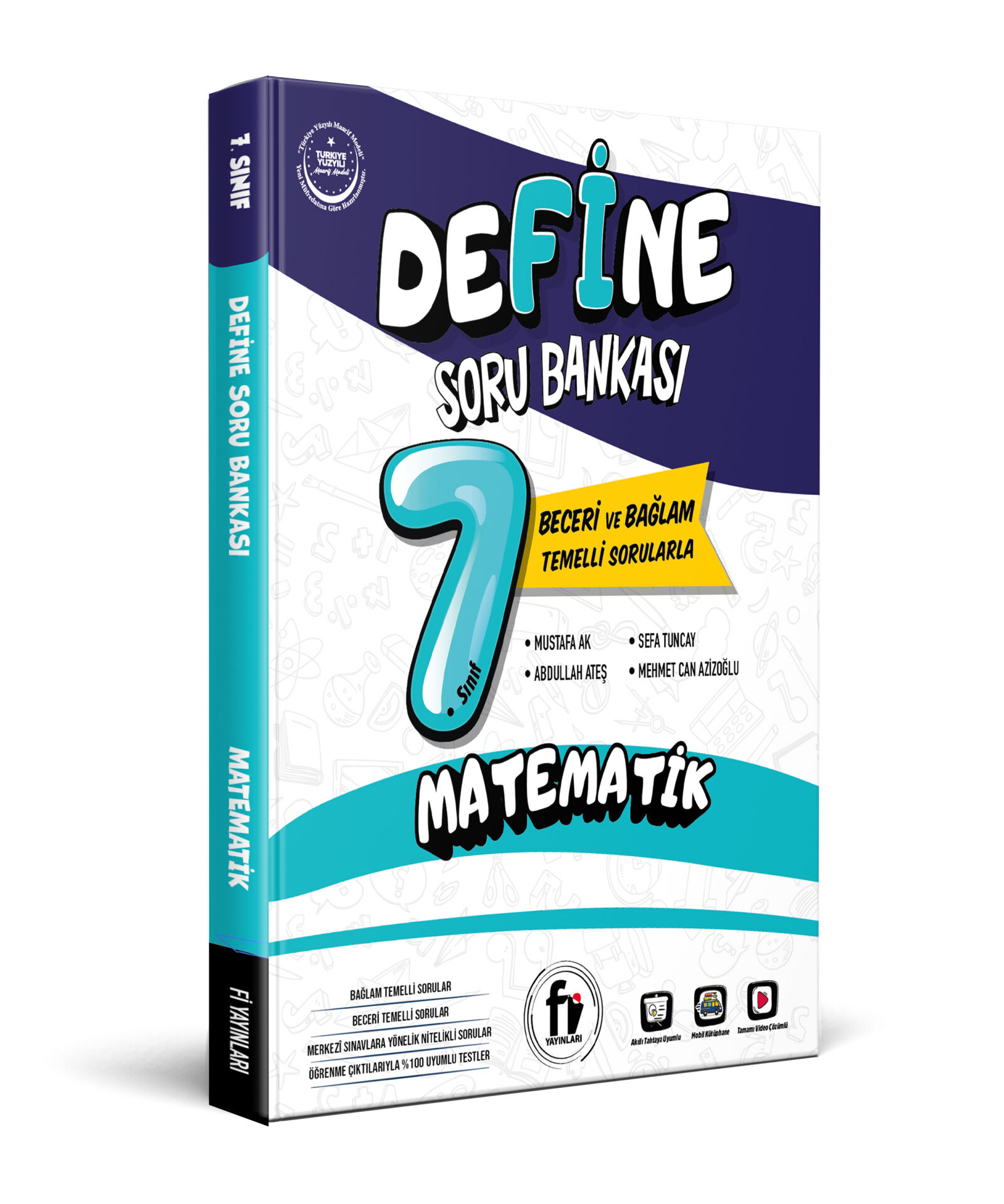 Fi Yayınları 7.SINIF DEFİNE MATEMATİK SORU BANKASI (YENİ BASKI)