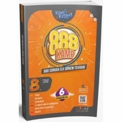 Günay Yayınları 8. Sınıf 888 Soruda İlk Dönem Kamp Kitabı