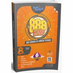 Günay Yayınları 8. Sınıf 888 Soruda İlk Dönem Kamp Kitabı