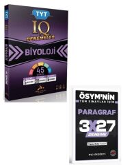 Paraf 2027 TYT IQ Biyoloji 45 Branş Denemesi+ EVP Akademi Paragraf