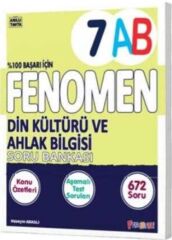 Fenomen Okul Yayınları 7. Sınıf Din Kültürü ve Ahlak Bilgisi Fenomen A ve B Soru Bankası