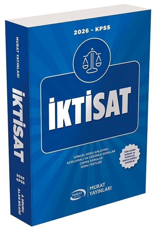 Murat 2026 KPSS A Grubu İktisat Konu Anlatımlı Murat Yayınları