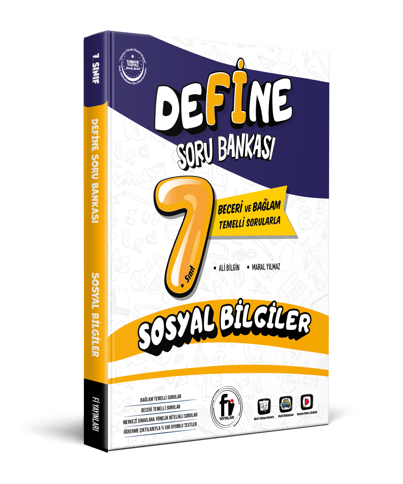 Fi Yayınları 7.SINIF DEFİNE SOSYAL BİLGİLER SORU BANKASI