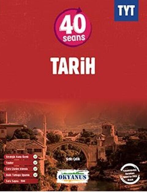 Okyanus Yayınları TYT Tarih 40 Seans Soru Bankası