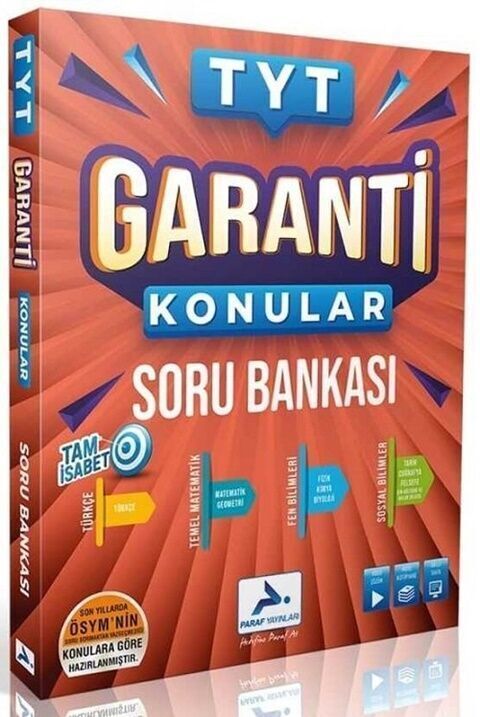 Paraf Yayınları TYT Garanti Konular Soru Bankası