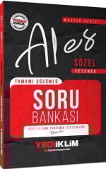 Yediiklim 2026 ALES MASTER Sözel Yetenek Soru Bankası Çözümlü Yediiklim Yayınları