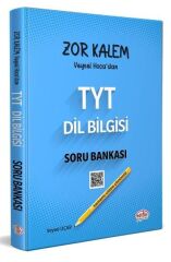 Editör Yayınevi TYT Zor Kalem Veysel Hoca'dan Dil Bilgisi Soru Bankası Tamamı Video Çözümlü