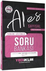 Yediiklim 2026 ALES MASTER Sayısal Yetenek Soru Bankası Çözümlü Yediiklim Yayınları