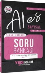 Yediiklim 2026 ALES MASTER Sayısal Yetenek Soru Bankası Çözümlü Yediiklim Yayınları