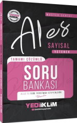 Yediiklim 2026 ALES MASTER Sayısal Yetenek Soru Bankası Çözümlü Yediiklim Yayınları