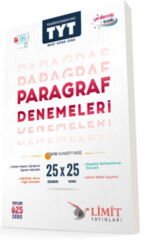 Limit Yayınları TYT MSÜ KPSS DGS Paragraf 25 X 25 Denemeleri
