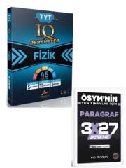 Paraf 2027 TYT Fizik IQ Video Çözümlü 45 Branş Deneme+ EVP Akademi Paragraf