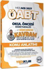 Yediiklim 2027 ÖABT MEB-AGS Okul Öncesi Öğretmenliği Kavram Haritaları Konu Anlatımı - Hasan Sanlı