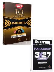Paraf 2027 AYT IQ Matematik 15 Branş Denemesi+ EVP Akademi Paragraf