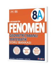 Fenomen Okul Yayınları 8. Sınıf Geometri Tabanlı Matematik A Fenomen Soru Bankası