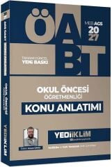 Yediiklim 2027 ÖABT MEB-AGS Okul Öncesi Öğretmenliği Konu Anlatımı - Hasan Sanlı