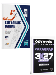 Hız ve Renk 2027 AYT Eşit Ağırlık 5 li Deneme+ EVP Akademi Paragraf