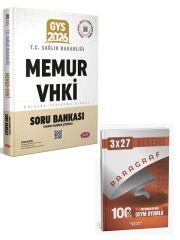 Data 2026 GYS Sağlık Bakanlığı Memur, VHKİ Soru bankası Çözümlü+Anla Kazan Paragraf Deneme