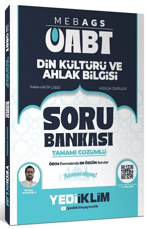 Yediiklim 2026 ÖABT Din Kültürü Öğretmenliği Soru Bankası Çözümlü - Burhan Karakışla Yediiklim Yayınları