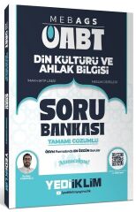 Yediiklim 2026 ÖABT Din Kültürü Öğretmenliği Soru Bankası Çözümlü - Burhan Karakışla Yediiklim Yayınları