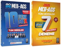 YENİ AGS SİSTEMİ - İndeks + Yönerge 2026 MEB-AGS Tüm Dersler 10 + 7 Deneme 2 li Set İndeks Akademi + Yönerge Yayıncılık