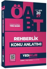 Yediiklim 2027 ÖABT MEB-AGS Rehberlik Konu Anlatımı