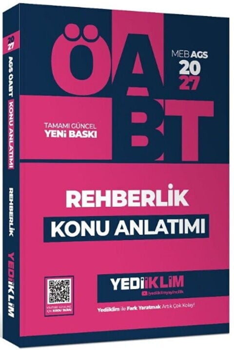 Yediiklim 2027 ÖABT MEB-AGS Rehberlik Konu Anlatımı