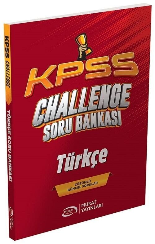 Murat KPSS Türkçe CHALLENGE Soru Bankası Çözümlü Murat Yayınları