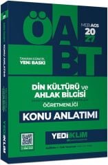Yediiklim 2027 ÖABT MEB-AGS Din Kültürü ve Ahlak Bilgisi Öğretmenliği Konu Anlatımı