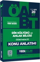 Yediiklim 2027 ÖABT MEB-AGS Din Kültürü ve Ahlak Bilgisi Öğretmenliği Konu Anlatımı