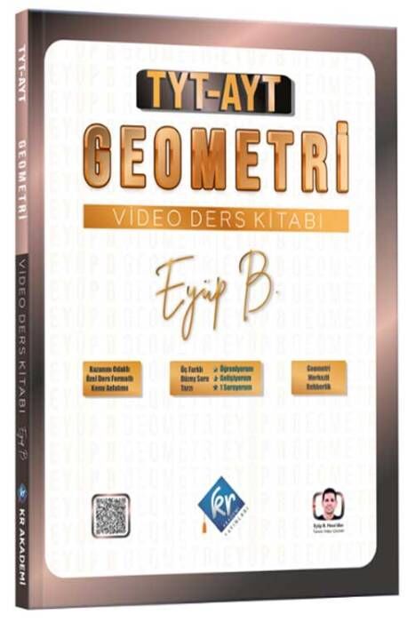 KR Akademi TYT AYT Geometri Eyüp Hoca Video Ders Kitabı