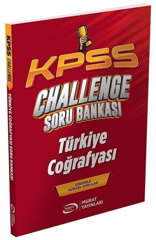 Murat KPSS Türkiye Coğrafyası CHALLENGE Soru Bankası Çözümlü Murat Yayınları
