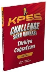 Murat KPSS Türkiye Coğrafyası CHALLENGE Soru Bankası Çözümlü Murat Yayınları