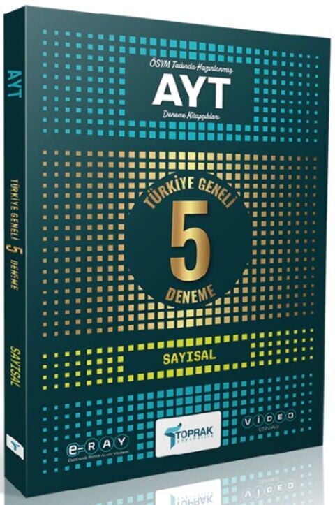 Toprak Yayıncılık AYT 5 li Sayısal Paket Deneme