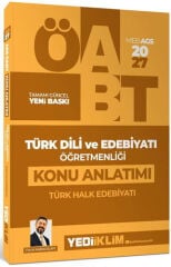 Yediiklim 2027 ÖABT MEB-AGS Türk Dili ve Edebiyatı Öğretmenliği Türk Halk Edebiyatı Konu Anlatımı - Faruk Karaaslan