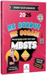 Dizgi Kitap 2026 MBSTS Ne Sordu Ne Sorar Soru Bankası Çözümlü - Esra Işık Kulp Zarif Muallime Dizgi Kitap Yayınları