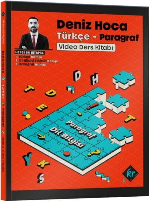 KR Akademi Deniz Hoca Tüm Sınavlar İçin Türkçe Video Ders Kitabı