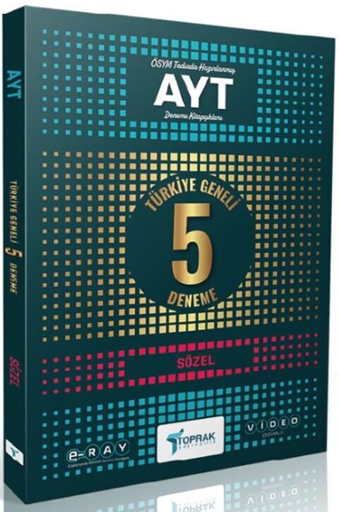 Toprak Yayıncılık AYT Sözel 5 li Paket Deneme