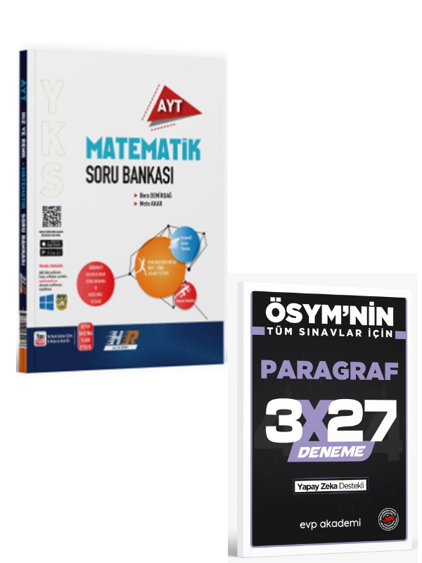 Hız ve Renk 2027  AYT Matematik Soru Bankası+ EVP Akademi Paragraf
