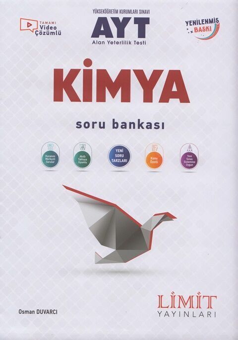 Limit Yayınları AYT Kimya Soru Bankası