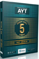 Toprak Yayıncılık AYT Eşit Ağırlık 5 li Paket Deneme