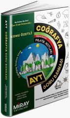 Miray Yayınları AYT Coğrafya Konu Özetli Soru Bankası
