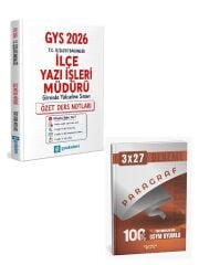 GYS Akademi 2026 GYS İçişleri Bakanlığı İlçe Yazı İşleri Müdürü Özet Ders Notları+Anla Kazan Paragraf Deneme