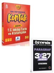 Paraf 2027 8. Sınıf T.C. İnkılap Tarihi ve Atatürkçülük Kontak Konu Takip Denemeleri+ EVP Akademi Paragraf