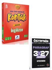 Paraf 2027 8. Sınıf İngilizce Kontak Konu Takip Denemeleri+ EVP Akademi Paragraf