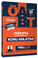 Yediiklim 2027 ÖABT MEB-AGS Coğrafya Öğretmenliği Konu Anlatımı Cemre Serisi - Ramazan Kocakaya
