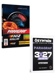 Hız ve Renk 2027 TYT AYT KPSS ALES DGS Paragraf Hız Soruları + EVP Akademi Paragraf