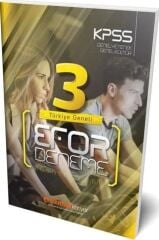 Uzman Kariyer KPSS Genel Yetenek Genel Kültür Efor 3 Deneme Çözümlü