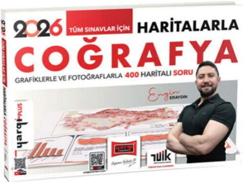 Yargı 2026 KPSS ve Tüm Sınavlar için Haritalarla Coğrafya - Engin Eraydın Yargı Yayınları